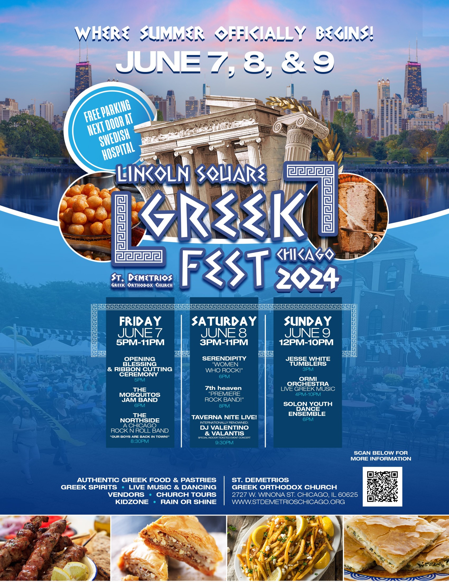 Lincoln Square GreekFest St. Demetrios Greek Orthodox Church